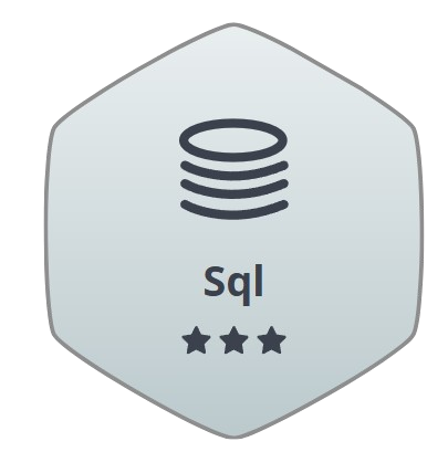 SQL Badge